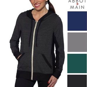 Abbot Main Women’s Full Zip Fleece Hoodie